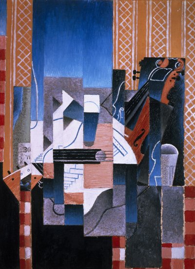 Violin and Guitar by Juan Gris